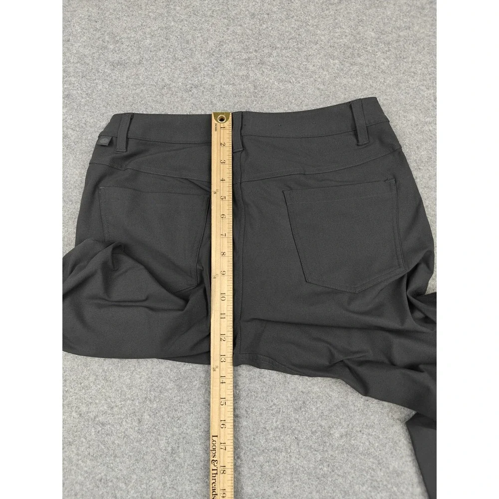 Lululemon Pants Mens 30‎ Gray 5 Pocket Slim Stretch Microfiber Travel LMSAD9S